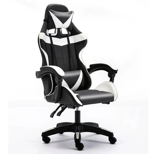 (Black & White) Ergonomic Adjustable Computer Office Desk Chair on OnBuy