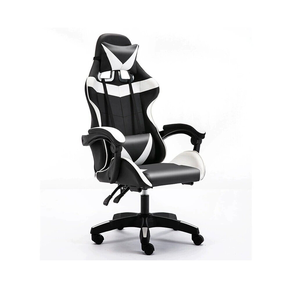 (Black & White) Ergonomic Adjustable Computer Office Desk Chair