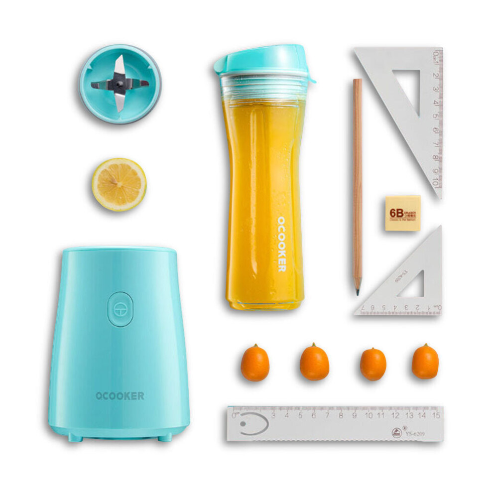 (Blue) Electric Juicer Vegetables Blender Maker Juice Extractor Baby Food Milkshake