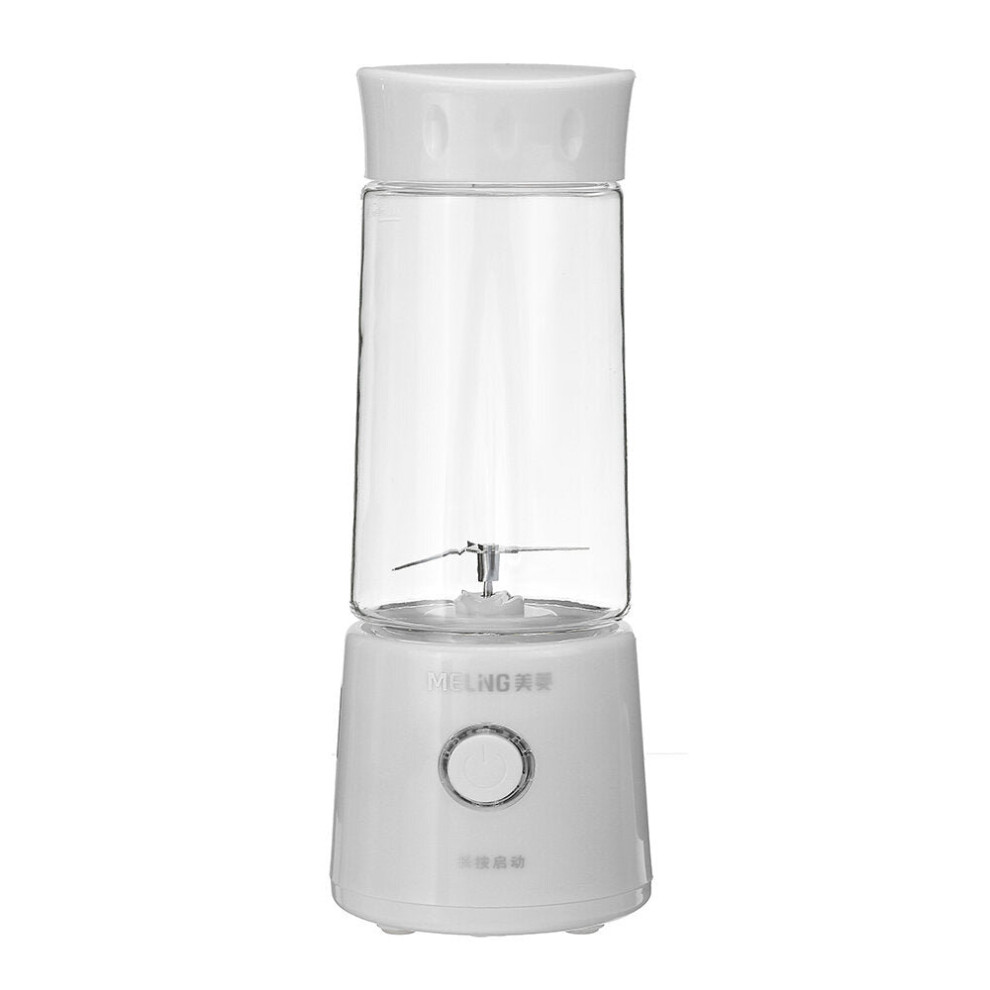 (White) Portable Mini Juicer USB Charging for Gym Home Office Travel-image-OPC-PCJQ2JM-NEW