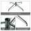 6FT Christmas Tree Snow Flocked Artificial Tree with Metal Stand(650 Tips) 4