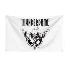(F, 120 x 180cm) Tib 3x5ft Thunderdomes Hardcore Flag For Decor