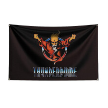 (A, 120 x 180cm) Tib 3x5ft Thunderdomes Hardcore Flag For Decor