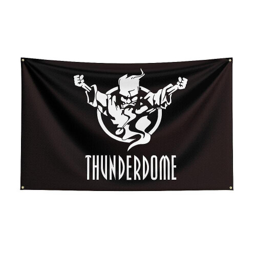(E, 120 x 180cm) Tib 3x5ft Thunderdomes Hardcore Flag For Decor 2