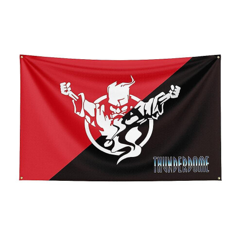 (B, 90 x 150cm) Tib 3x5ft Thunderdomes Hardcore Flag For Decor 1