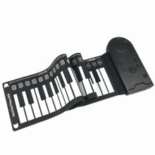 Electric Piano Digital Piano 49-key Portable Soft Silicone Rolled Electronic Keyboard Piano For Beginners