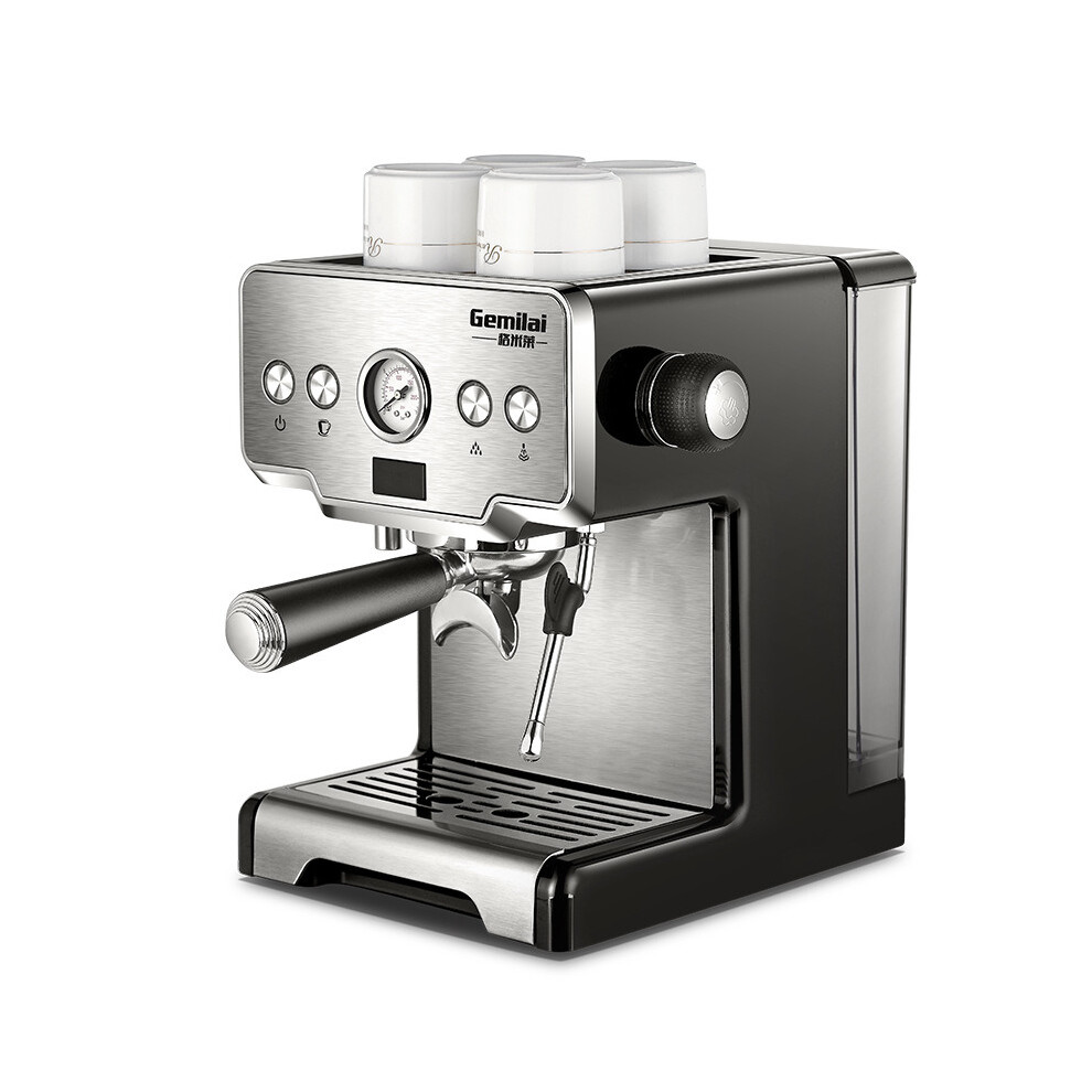 Coffee Maker Machine Stainless Steel Coffee Machine 15 Bars Semi-automatic Commercial Italian Coffee Maker