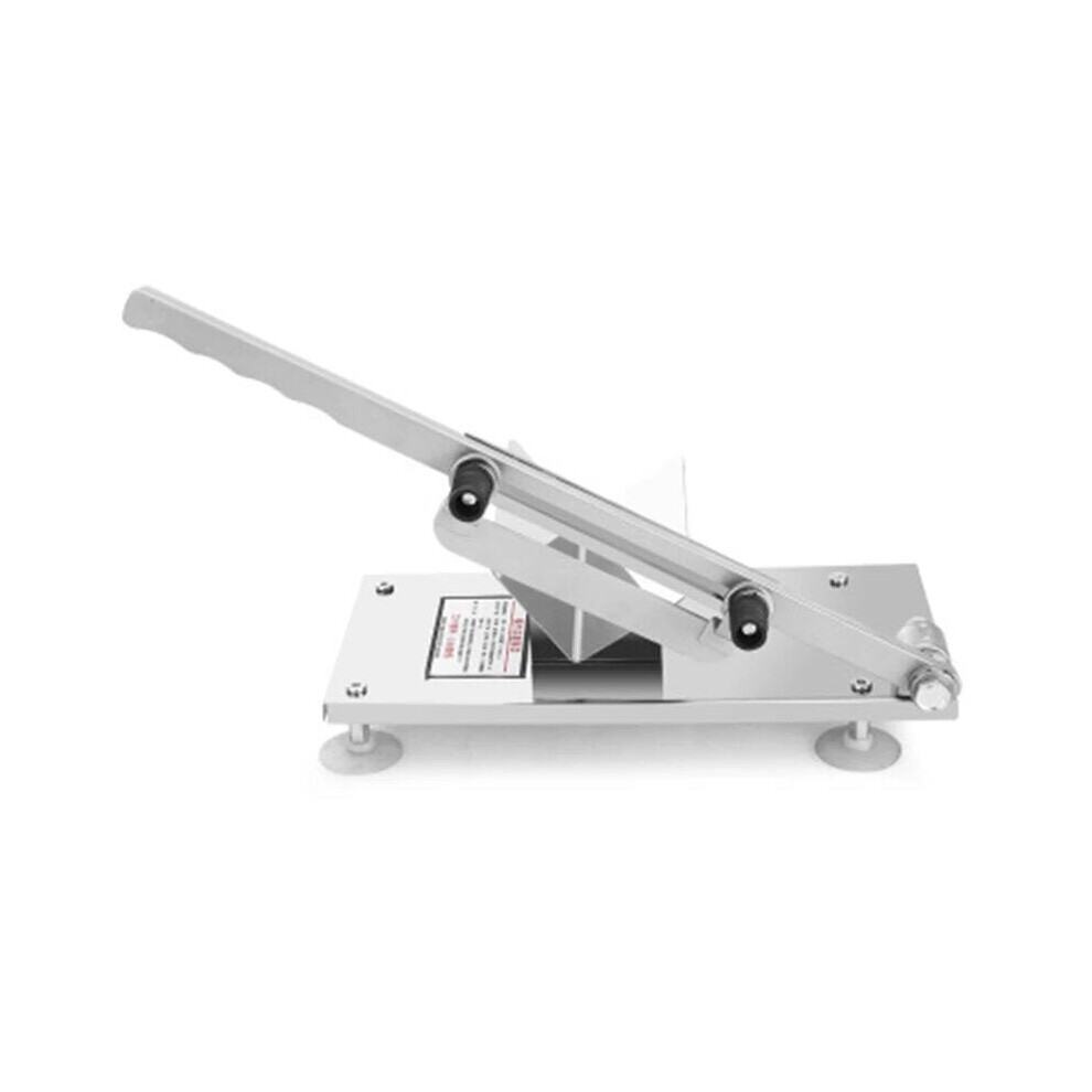 Manual Slicer Meat Pressing Cover with Thorn Anti-skid Handle Saving Effort for Kitchen