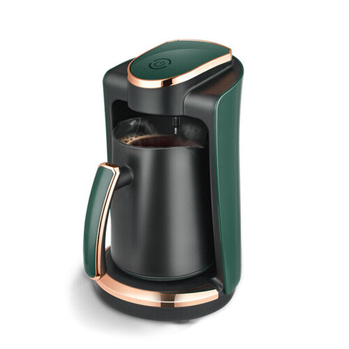 (Green) Coffee Maker 400W 250ml Portable Concentrated Drip Automatic Heating Coffee Pot