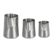 (L) Milk Frothing Jug Stainless Steel Frother Pot Coffee Latte Container Pitcher