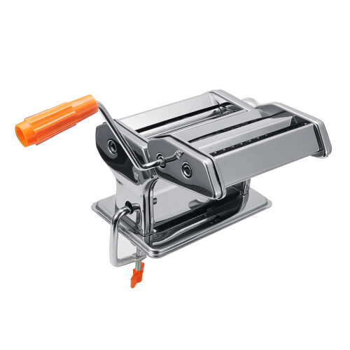 Hand Crank Stainless Steel Fresh Pasta Maker Roller Machine For Spaghetti Noodle Tools Kit 1