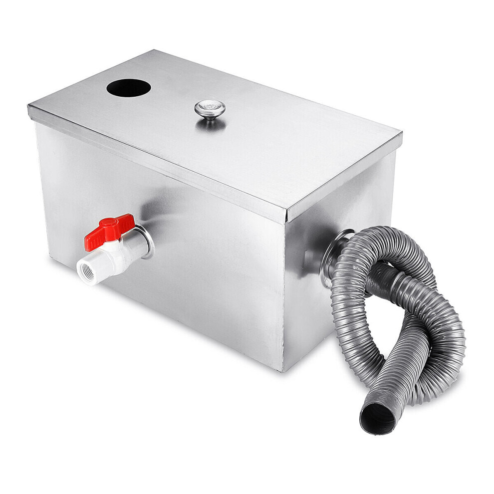 5GPM Gallons Per Minute Grease Trap Stainless Steel Interceptor Thickened