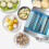 135W Electric Noodle Press Machine Pasta Maker Dough Cutter Dumplings Roller 11