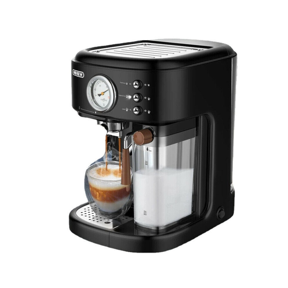 (UK) Powder/Pod dual-use Coffee Espresso Maker 20Bar Espresso Coffee Machine Inox Case Semi Automatic