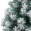 7FT Christmas Tree Natural Snowy White - 870 Branches 4