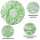 4 Pack Double Waterproof Shower Caps For Women - Stylish And Functional 3