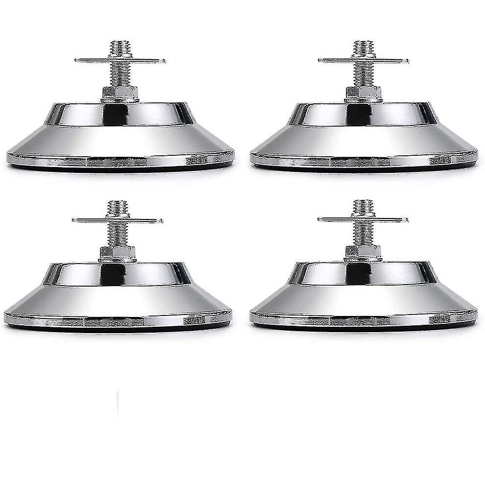 Billiard Table Adjustable Levelers Furniture Levelling Feet 4pcs Metal Table Height Raisers