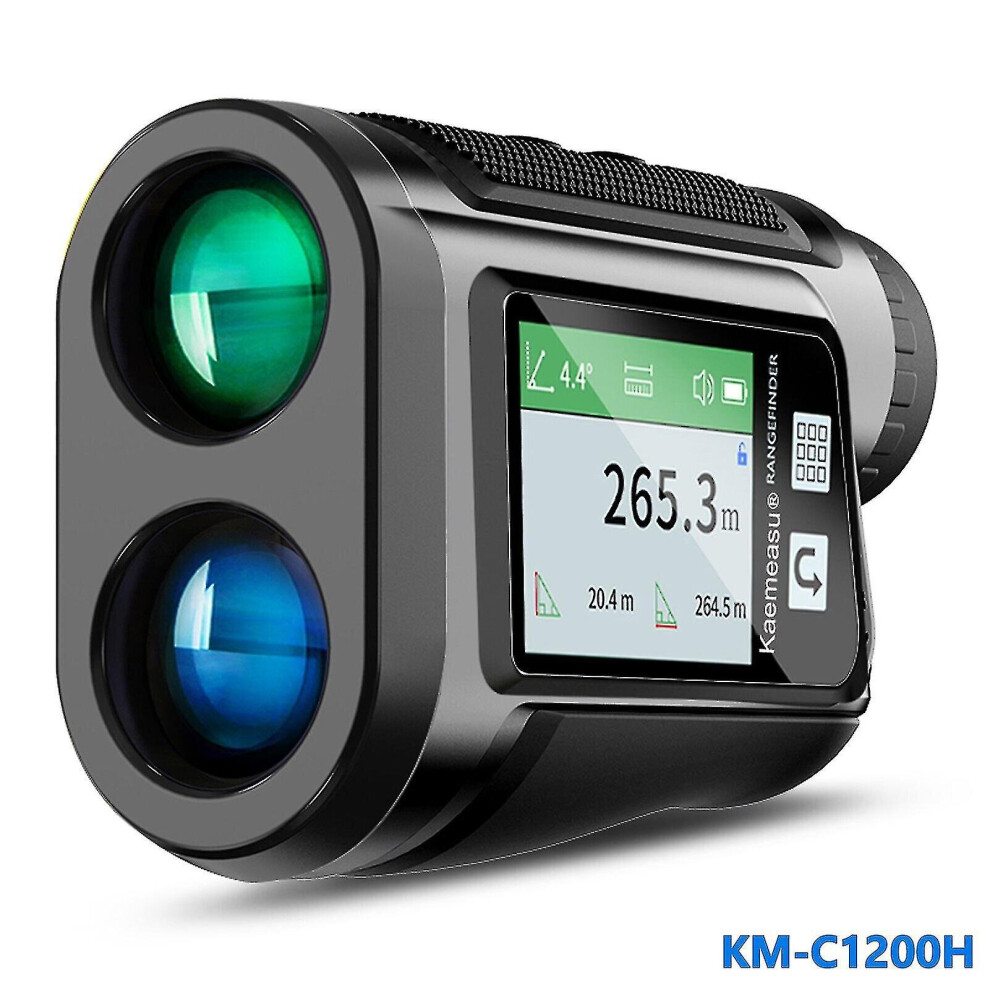 Laser Rangefinder For Hunting 600M 1200M 1500M Digital Monocular Laser Distance Meter Angle Speed Measuring Lcd Touching Display Perfect Quality 9172662247473