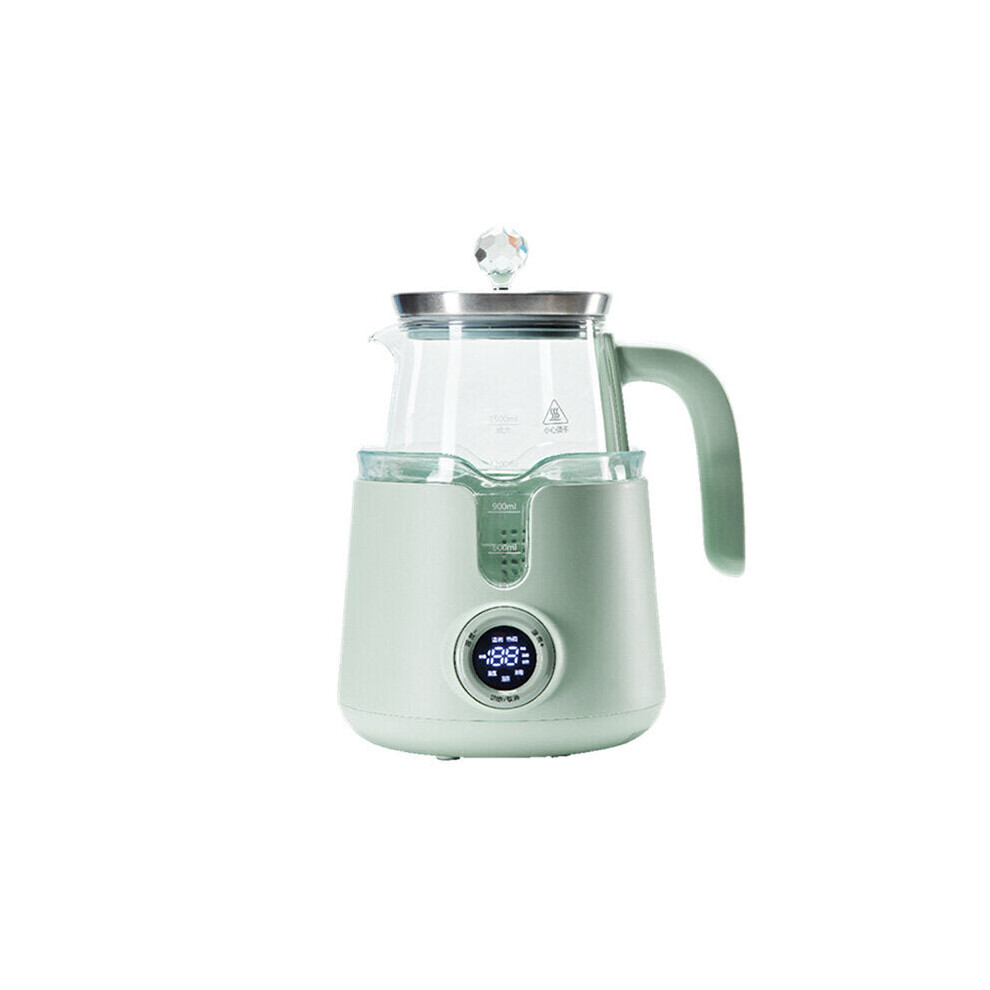 Electric Kettle 800W 1.5L Portable Glass Kettle Heat Preservation