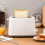 GreenZech Toaster Bread Maker from Toast Machine Breakfast Machine Mini Sandwich Maker 750W Fast Heating Double Side Baking 3
