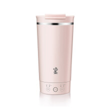 (Green) Electric Kettle 320ml Stainless Steel Multifunction Portable Travel Insulated Bottle