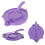 Kitchen 8'' Aluminum Alloy Flour Corn Pie Baking Home Tool 6