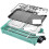 GreenZech Portable Electric BBQ Grill Teppanyaki Smokeless Barbeque Hot Pan Plate Table 5
