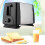 GreenZech Electric Automatic 2 Slice Bread Toaster Oven Toaster Sandwich Maker Grill Machine 8