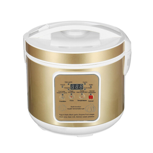 (110V US Plug) 6L Large Capacity Automatic Black Garlic Fermenter Yoghurt Natto Maker Machine 2