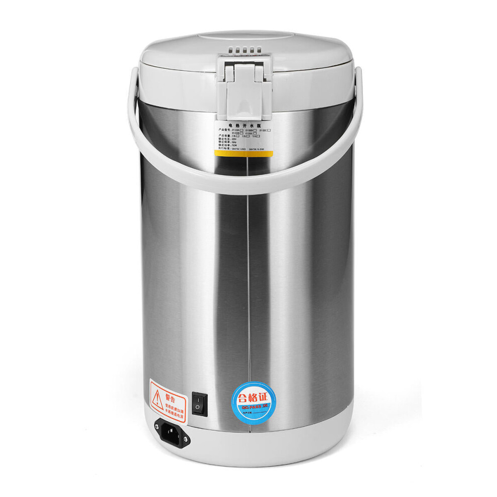 (Grey) Audio-technical 750W 5.8L Stainless Steel Electric Kettle Electric Boiler Kettle Microcomputer Control Household Heater