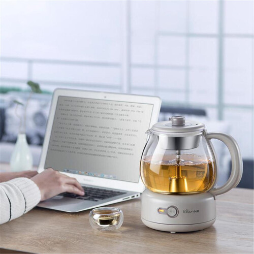 Mini Electric Cooking Pot Automatic Glass Black Tea Pot 2