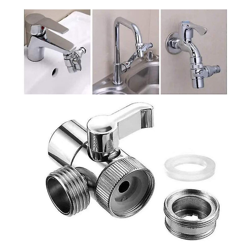 Wholesalers Switch Faucet Adapter Aerator Water Tap Connector Kitchen Sink Splitter Shower Head Diverter Valve 9172662251524