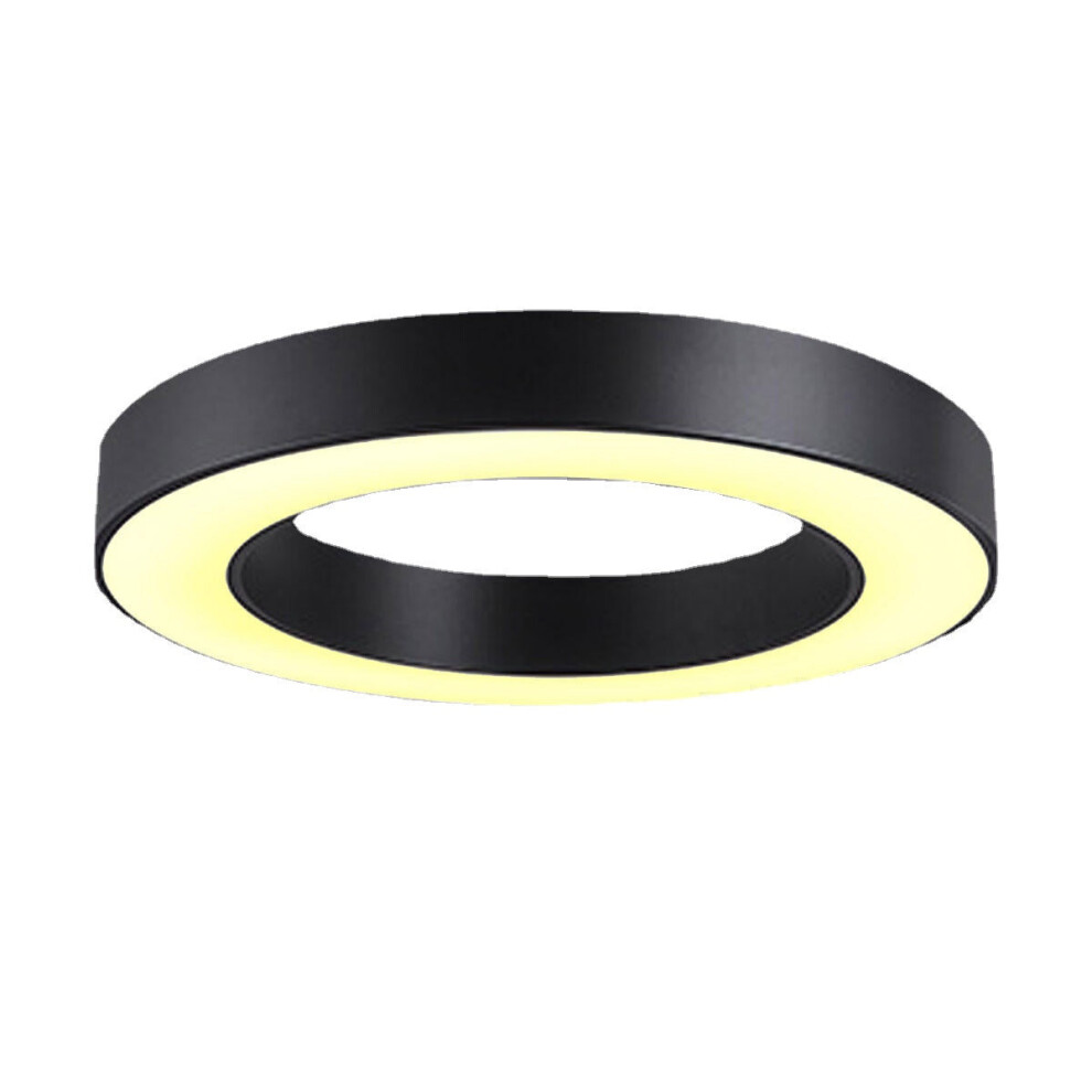 (Warm White) 30W LED Ceiling Light Round-shape Panel Light Home 3 Colors Lighting 110V-220V