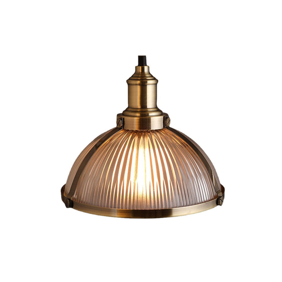 (Bronze) Retro Industrial DIY Glass Vintage Ceiling Light Chandelier Pendant Lamp Fixture AC110-240V