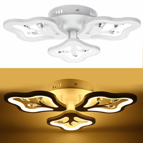 (Warm White) 360LED 4000LM Post-Modern Ceiling Lamp Bedroom LED Chandeliers+Remote Control