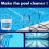 Tablettes de chlore pour piscine Tablettes de chlore pour piscine 300pcs Chlorine Swimming Pool Cleaning Tool 5