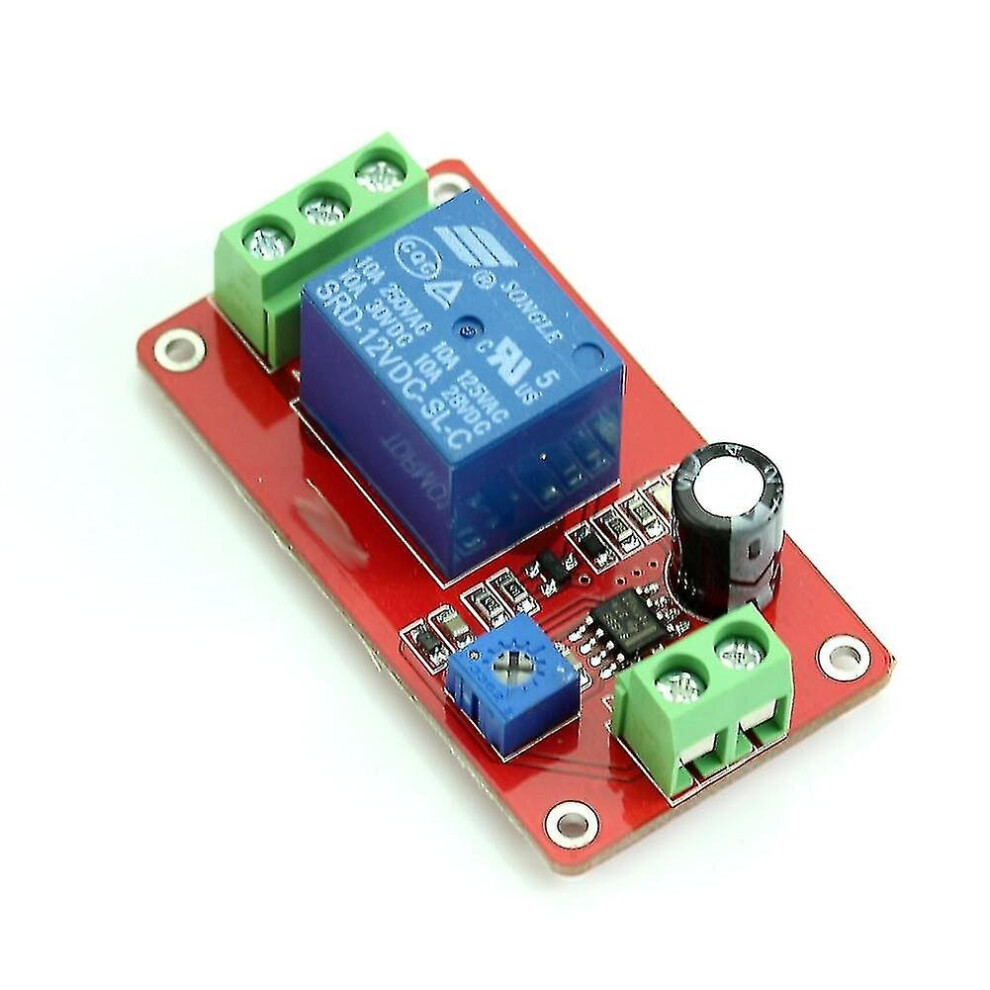 12V Delay Timer Relay Ne555 Adjustable Delay Switch 1 To 20 Second Dc New 9172662253788