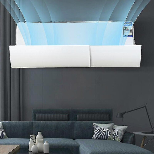 Adjustable Air Conditioner Deflector Telescopic Windshield Confinement Air Deflector For Home-sizeb 1