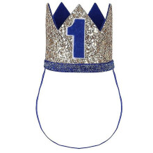 1. Birthday Party Crowns With Numbers Baby Boy Girl 1 Year Party Headdress Hat Princess Prince Crowns Decoration Accessories Accessories For Photo Sho