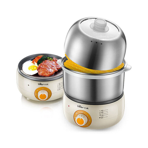 Multi-Function Stainless Steel Egg Boiler 360W Kitchen Electric Egg Cooker Egg Steamers 1