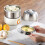 Multi-Function Stainless Steel Egg Boiler 360W Kitchen Electric Egg Cooker Egg Steamers 5