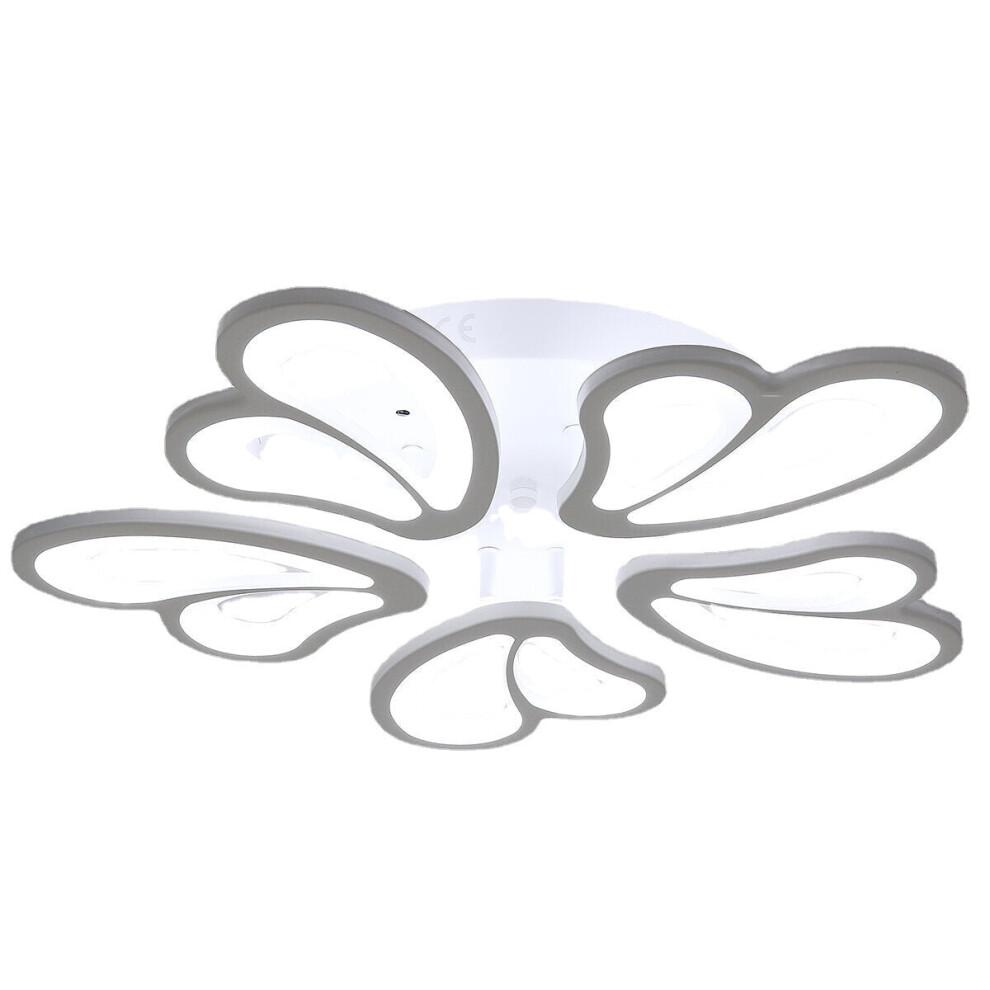 (White, Neutral Light) AC220V-240V 60CM Nordic Style Living Room Ceiling Light Creative Fashion Dining Room Lamp Simple Modern Aluminum LED Bedroom Li-image-OPC-PCJQXKG-NEW