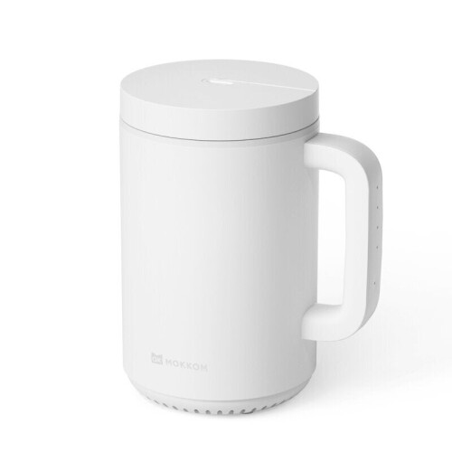 (White) Mini IH Rice Cooker 600W 0.8L Mobile Heating Multifunctional Low Sugar 2