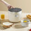 (White) Mini Smart Rice Cooker Colorful Series 400W 1.6L Capacity Touch Control 5 Layer Thick Liner APP Control 4