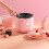 (White) Mini Smart Rice Cooker Colorful Series 400W 1.6L Capacity Touch Control 5 Layer Thick Liner APP Control 6