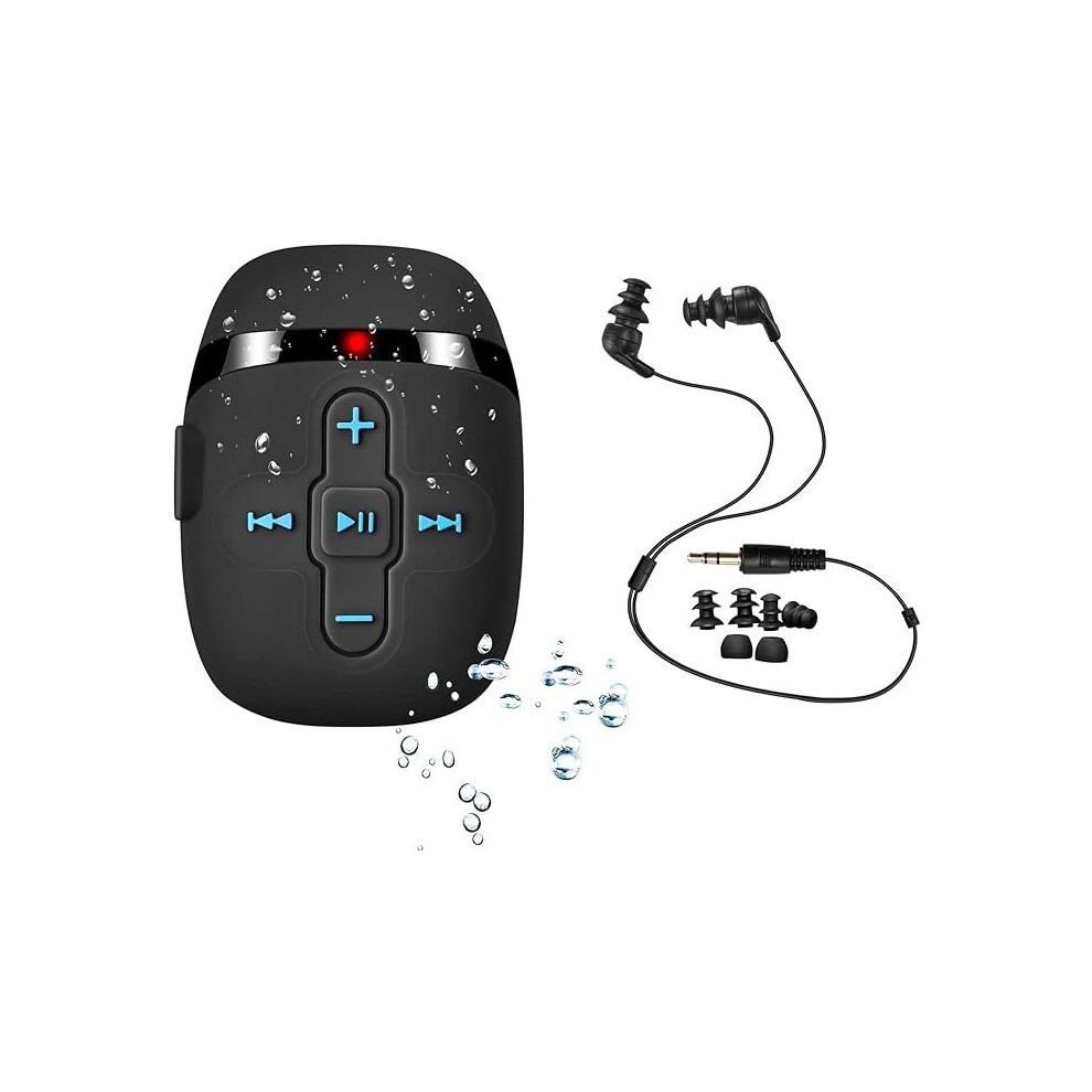 SEWOBYE 8 GB HIFI Sound Waterproof MP3 player for swimming and running