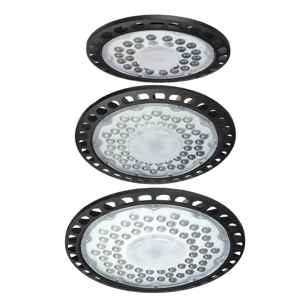 (144LED) 180-260V LED Lights 200W 300W 500W UFO Industrial Workshop Warehouse Factory Lamp