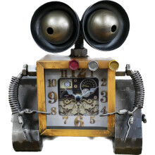 Mechanical Robot Style Desk Clock | Childrens Bedroom Decor