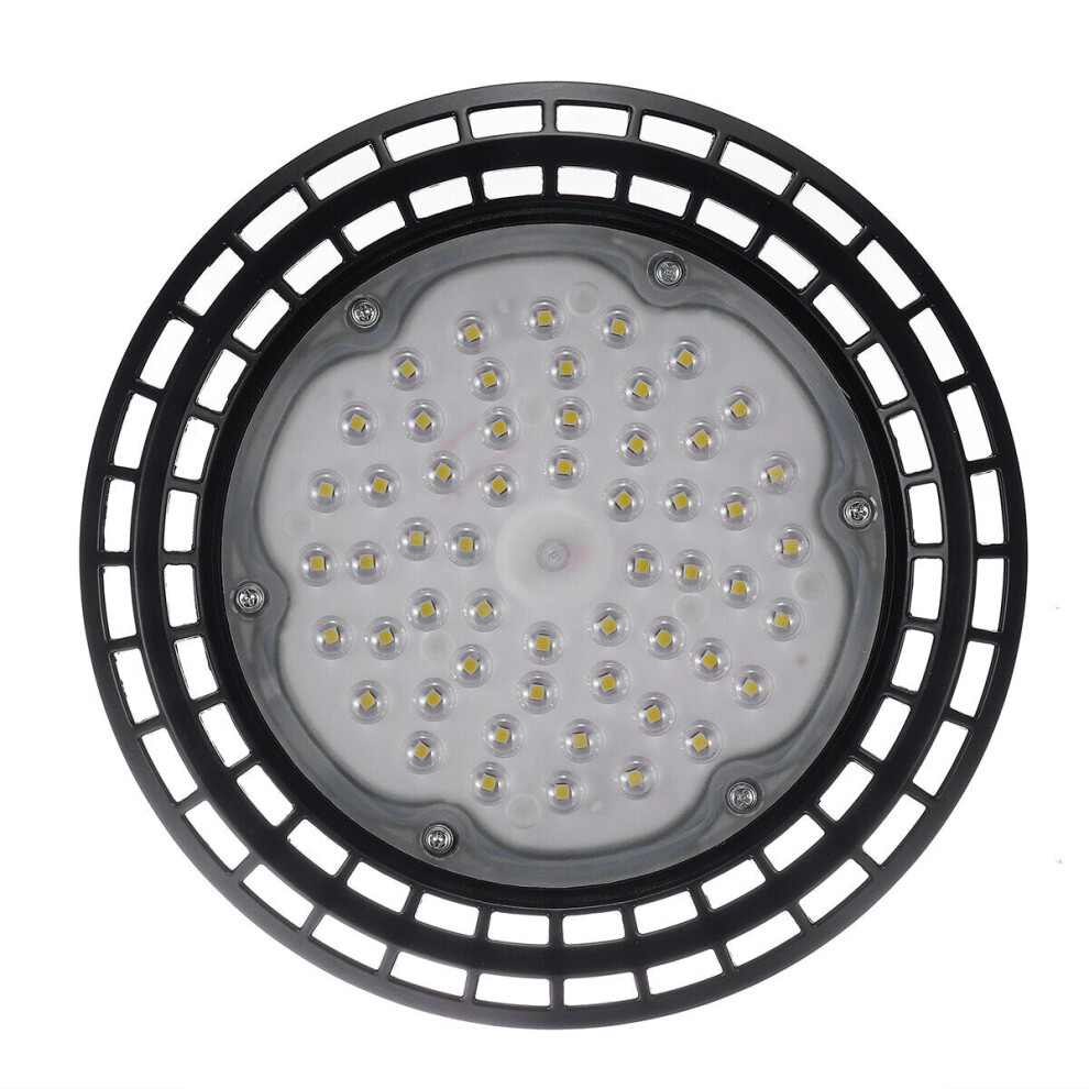 (55LED) 55/110/165/220LED 6000K White Light UFO High Bay Indoor/Outdoor IP65 Factory Warehouse