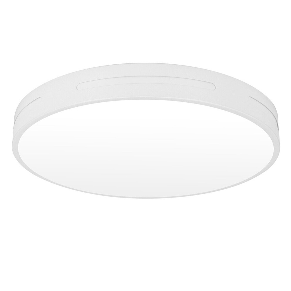 (White, 50cm) 30CM/40CM/50CM Non-Dimmable Modern LED Ceiling Light 4000K Indoor Living Bedroom Fixture Lamp AC110-265V